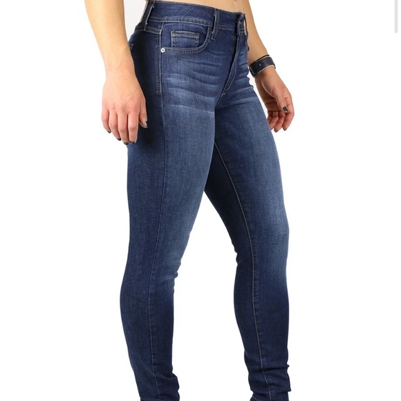 Fran Denim Denim - Fran Denim | Mika High Rise Petite Skinny Jeans